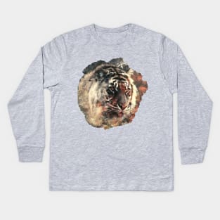 the lion Kids Long Sleeve T-Shirt